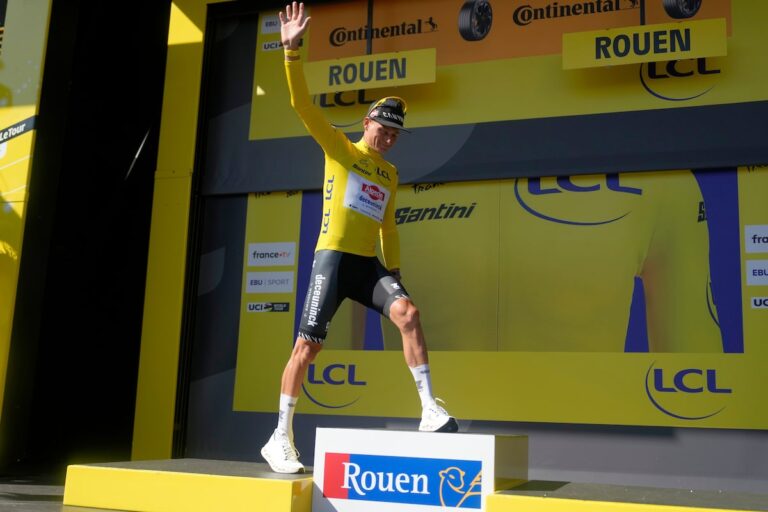 Pogačar revendique la 100e victoire en carrière à l'étape 4 du Tour de France