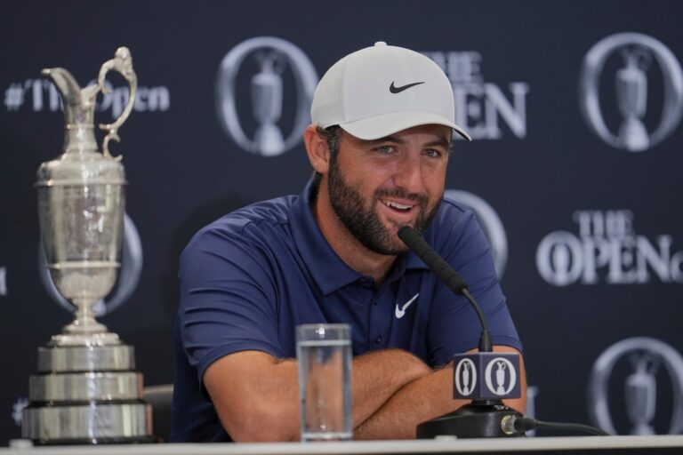 Scottie Scheffler est-elle le prochain Tiger Woods? British Open Champion appelle les comparaisons un peu idiots '