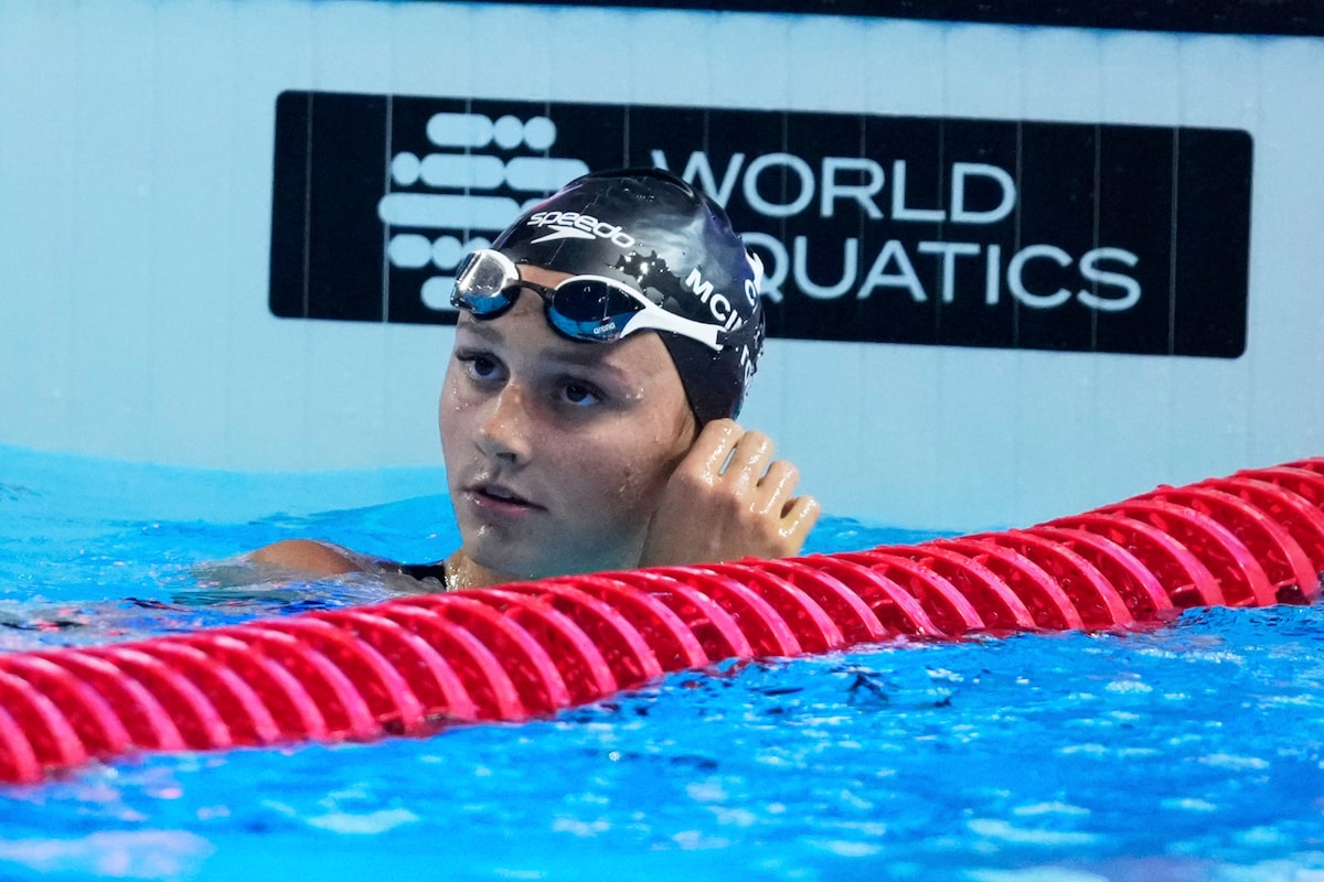 Summer McIntosh de Toronto remporte la première or à Worlds in Flying Start to Her Bid pour cinq