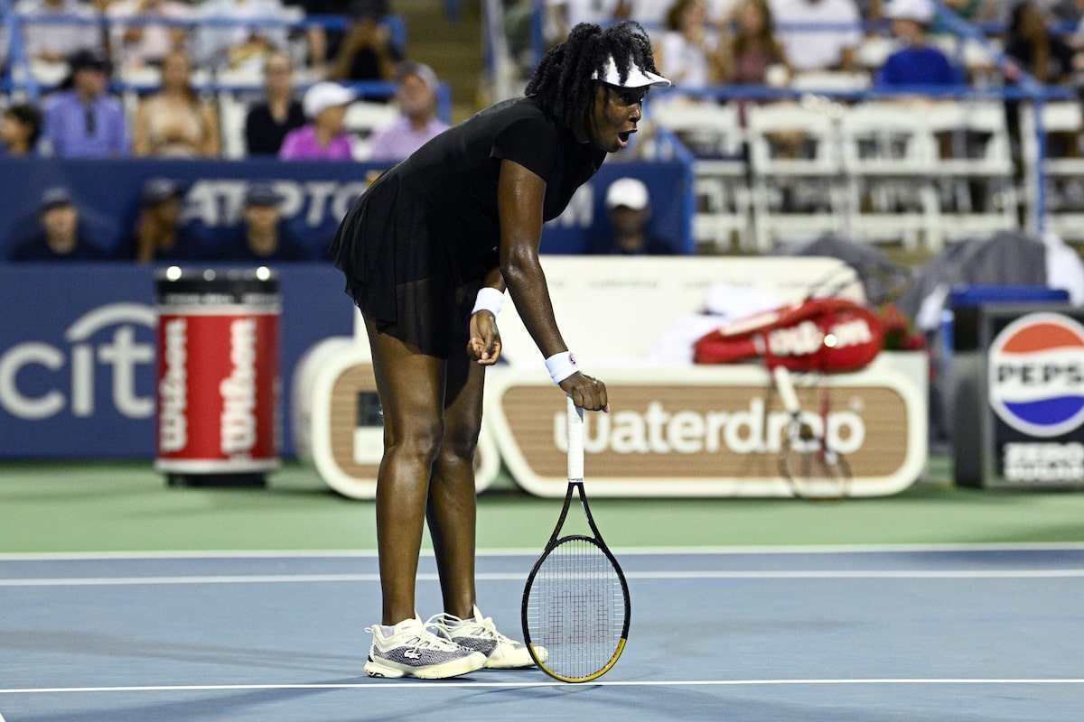 Venus Williams se voit une séquence de victoires en défaite contre Magdalena Frech à DC
