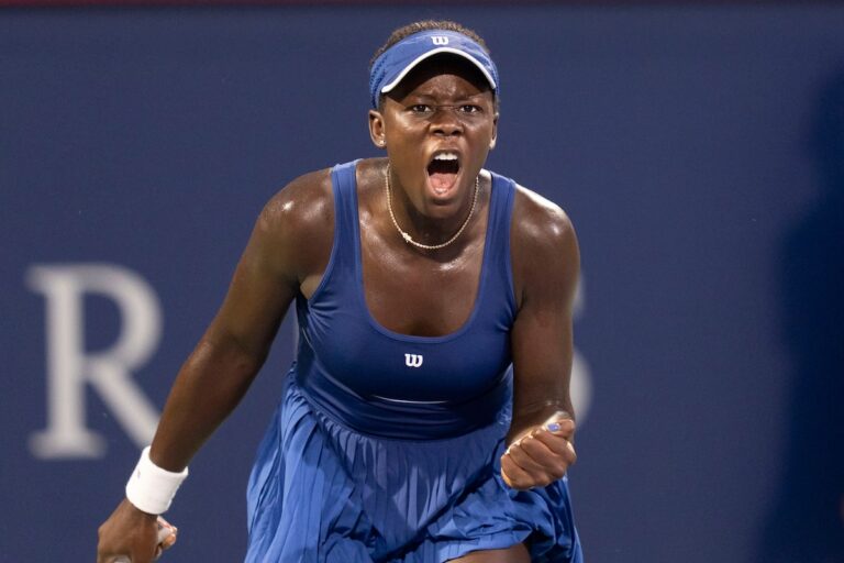 Victoria Mboko rassemble Marie Bouzkova pour passer au quatrième tour de l'Open de la Banque nationale