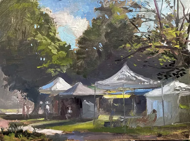 "Jeffersonville Art Jam 2023" par Karen Winslow - courtoisie