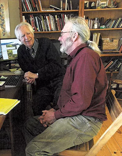 Tom Twetten et Harry H. Miller - gracieuseté de Linda Mirabile