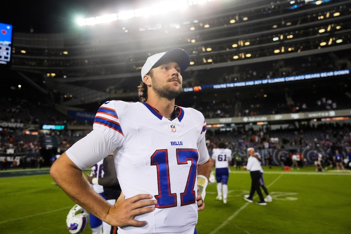 Avec Josh Allen se déplaçant la finale de la pré-saison, les projets de loi se concentrent sur la concurrence en matière de sécurité, récepteur