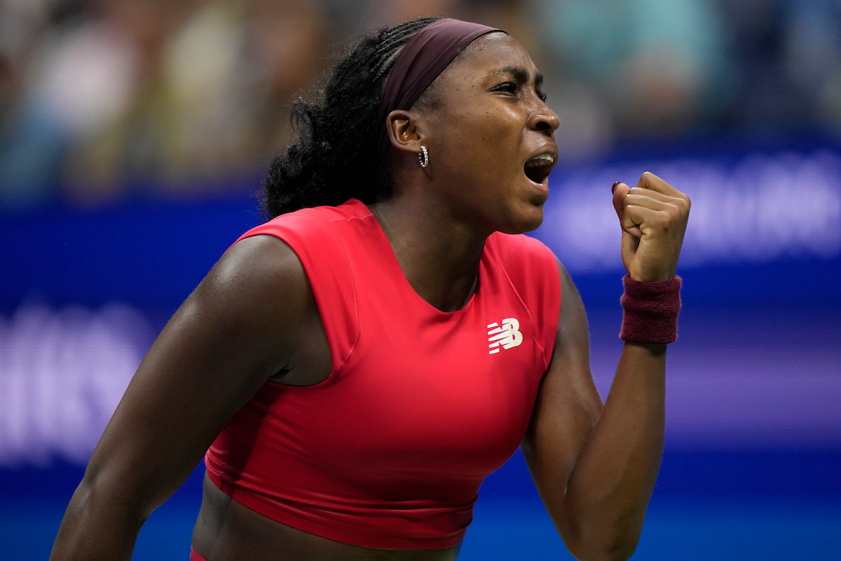 Coco Gauff remporte le 1er match avec un nouvel entraîneur de service à Us Open malgré la lutte