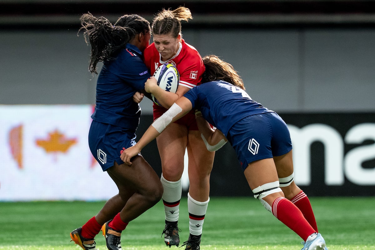 Daleaka Menin du Canada s'attendait à jouer un rôle clé lors de la Coupe du monde de rugby