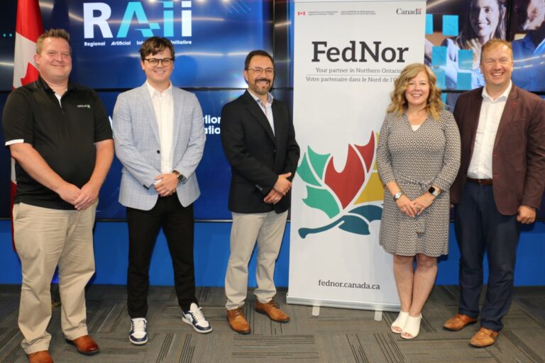 Feds fournit plus de 1 million de dollars pour l'IA et l'innovation technologique à Sudbury