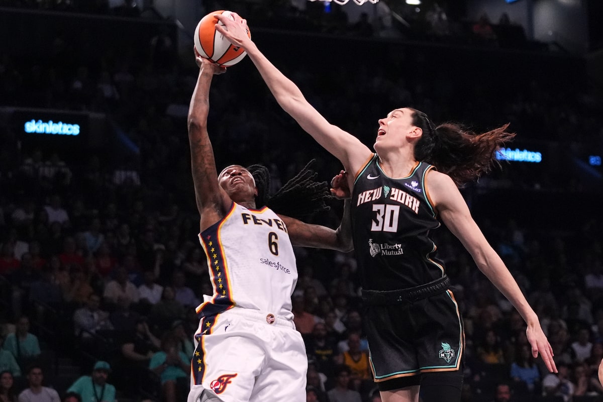La Breanna Stewart de Liberty revient de blessure au genou d'ici la fin du mois