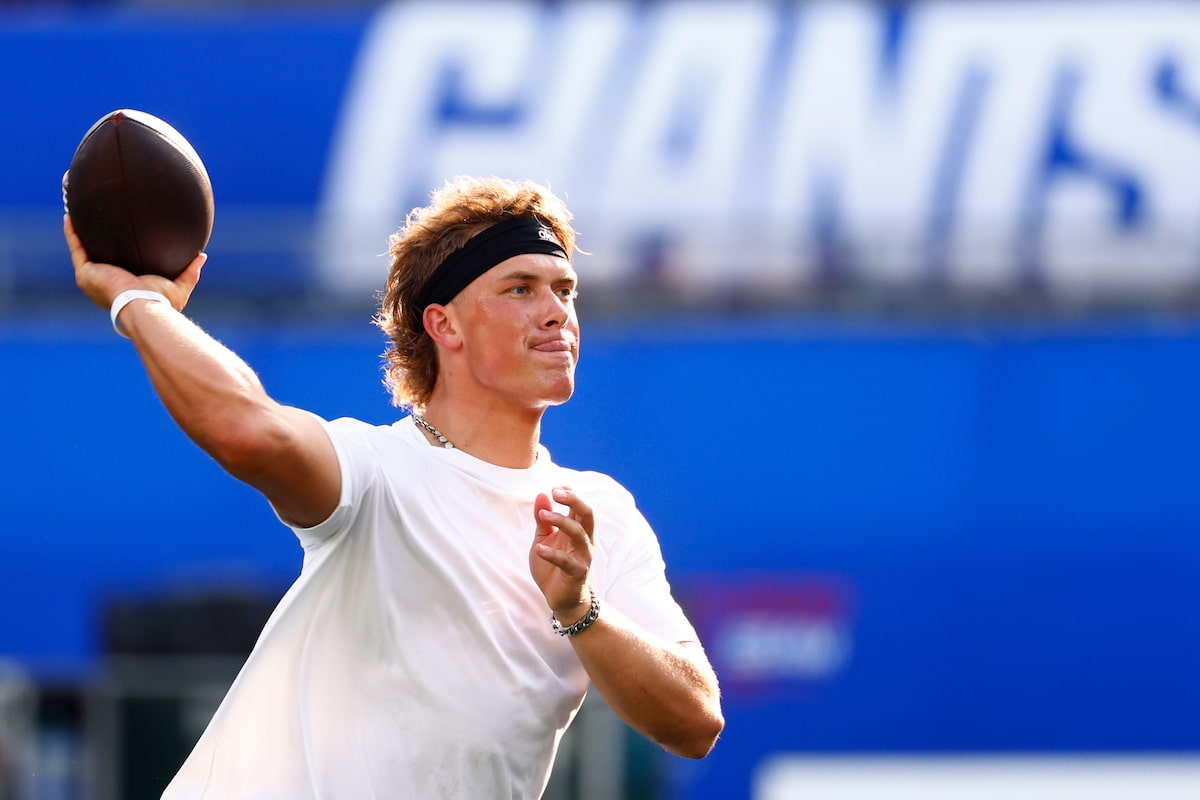 La forte pré-saison de Jaxson Dart n'a pas forcé les Giants à devancer eux-mêmes