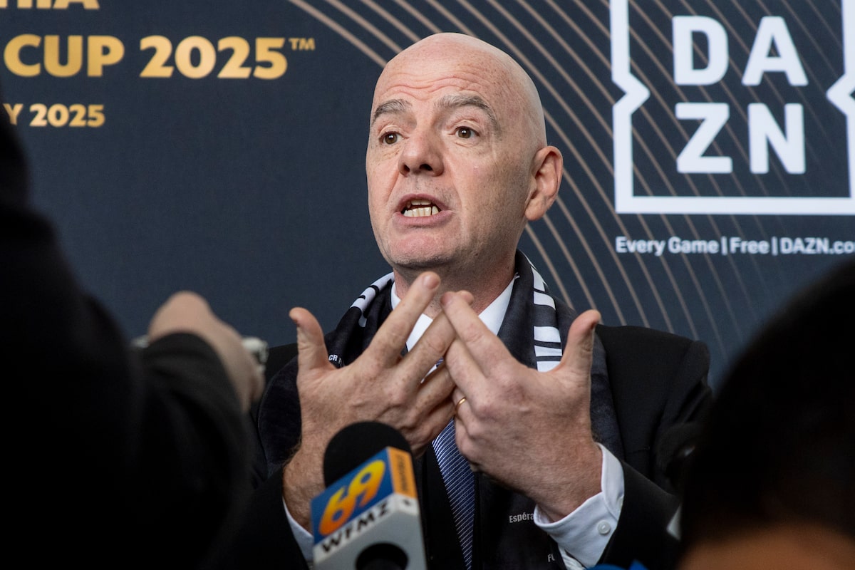 Le président de la FIFA, Gianni Infantino, condamne le racisme «inacceptable» lors des matchs de la Coupe allemande