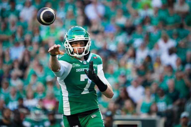 Les Roughriders essaient de modifier Lone Blemish sur disque en revanche avec des Stampeders