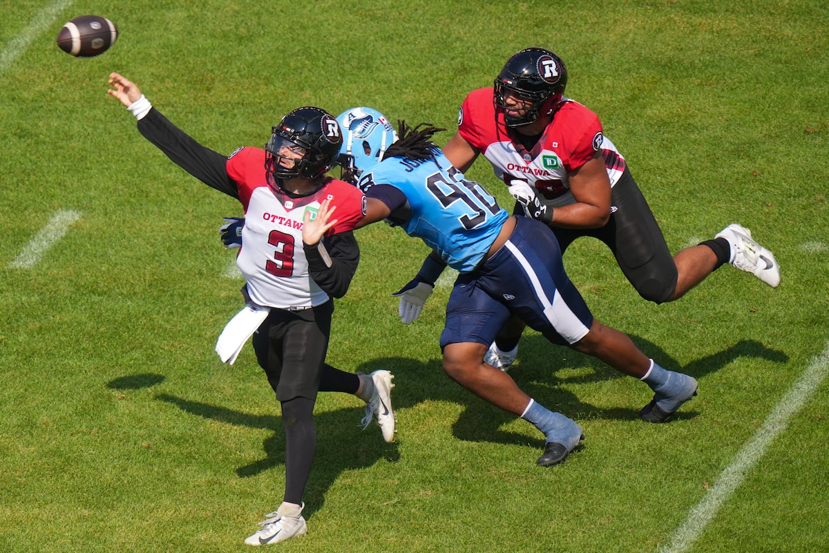 Les cinq TD de Brown passent Power Redblacks après Argos