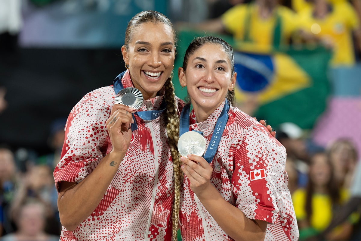 Médaillés d'argent olympiques Humana-Paredes, Wilkerson Retour à Montréal Beach Volleyball Stop
