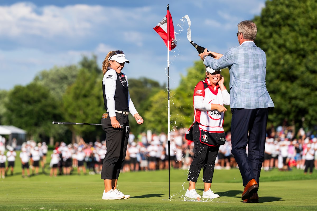 Pas de repos pour Brooke Henderson, qui est en train de se désactive à Boston Stop de la tournée LPGA jeudi