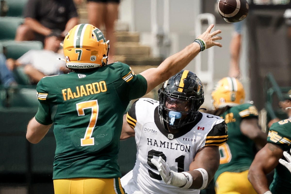 Tiger-Cats bat Elks pour la sixième victoire consécutive