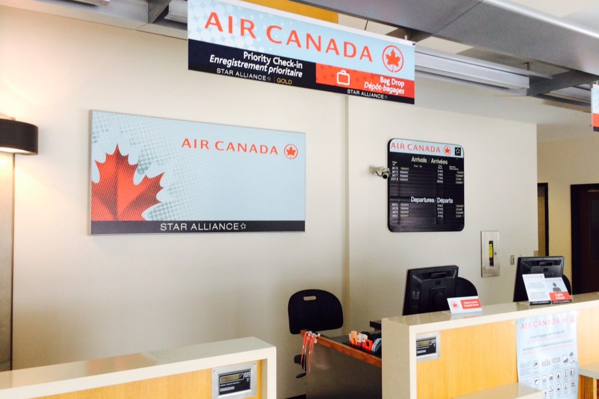 Air Canada Évolution des vols vers North Bay