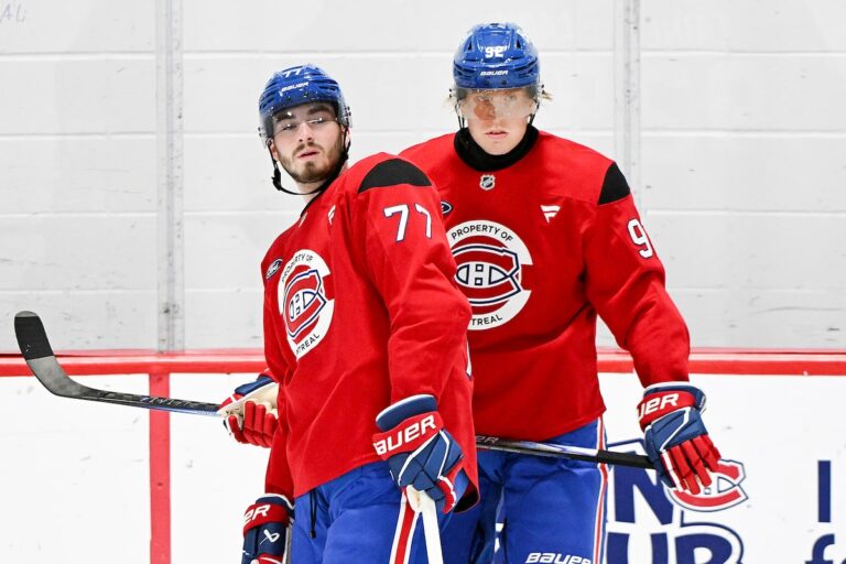 Après des problèmes de blessures, Kirby Dach cherche à saisir les opportunités sur la deuxième ligne des Canadiens