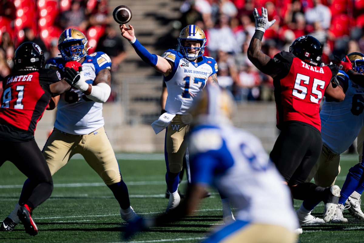 Blue Bombers remporte la victoire 26-11 sur Redblacks, brisant la séquence de trois défaites consécutives