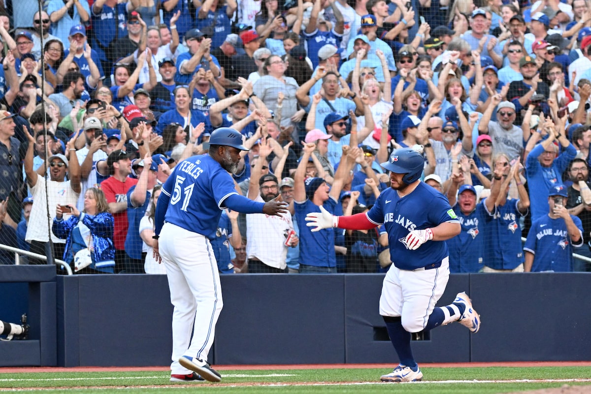 Blue Jays Cinch Division Division Couronne après 13-4 victoires sur Rays