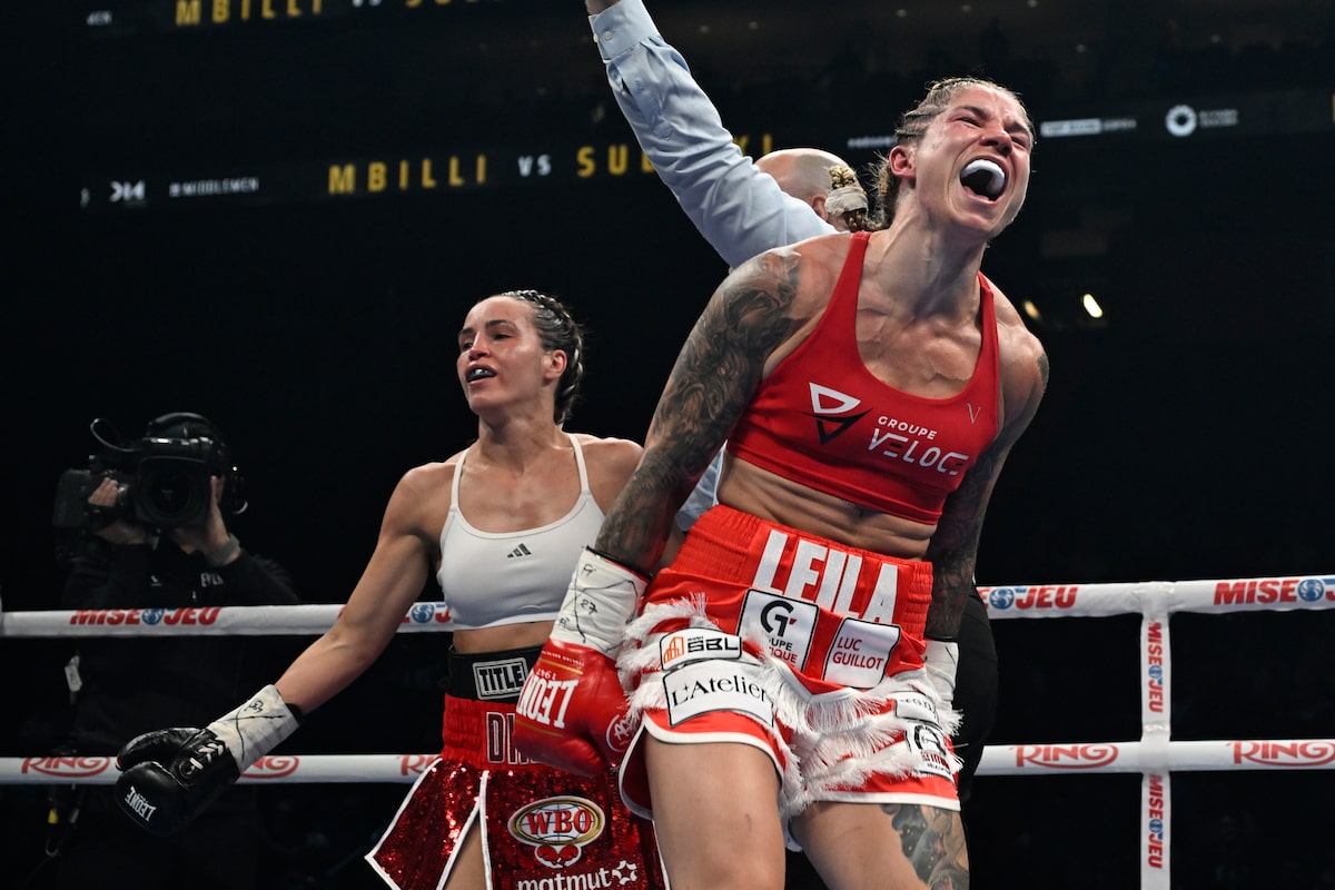 Canadian Leila Beaudoin pour défier le champion du monde ALYCIA (la bombe) Baumgardner