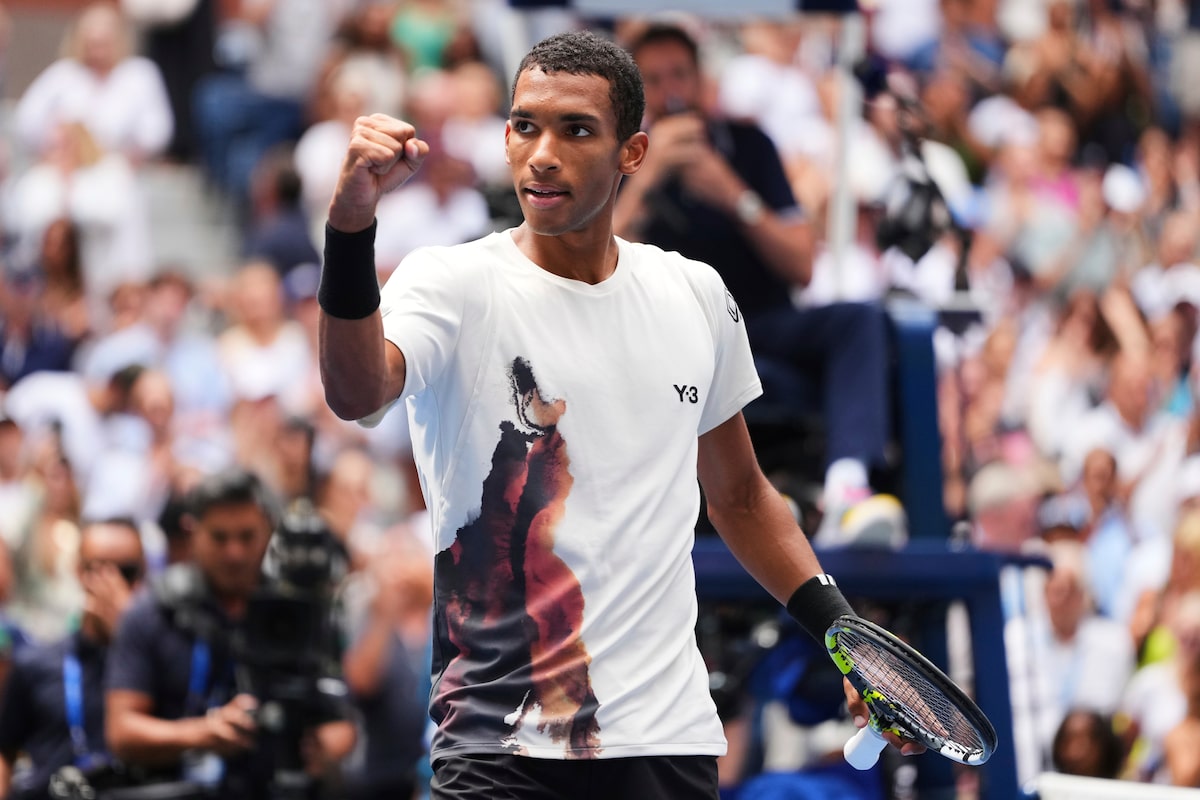 Felix Auger-Aliassime avance aux quarts de finale ouverts américains