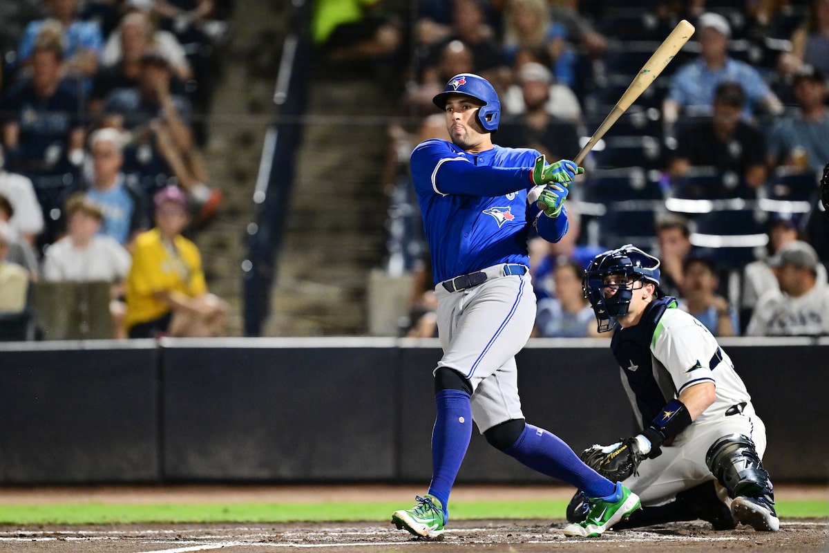 George Springer, Blue Jays Edge Rays pour la sixième victoire consécutive