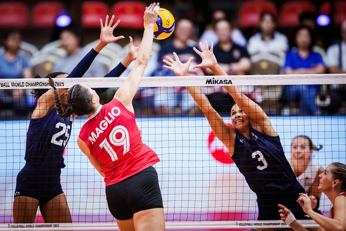 Le Canada a éliminé des mondes de volleyball féminin après une perte pour nous
