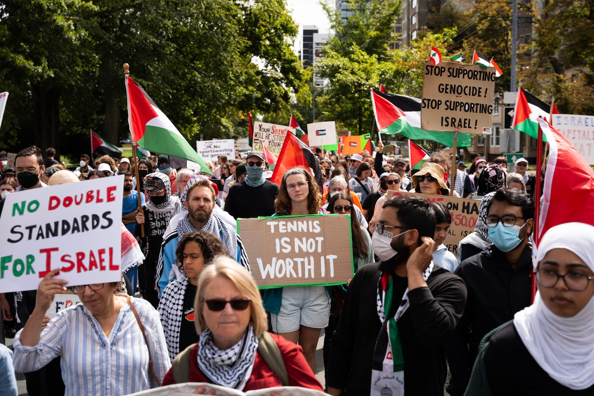 Le Canada passe aux qualifications de la Coupe Davis après avoir remporté Israël alors que les manifestations continuent