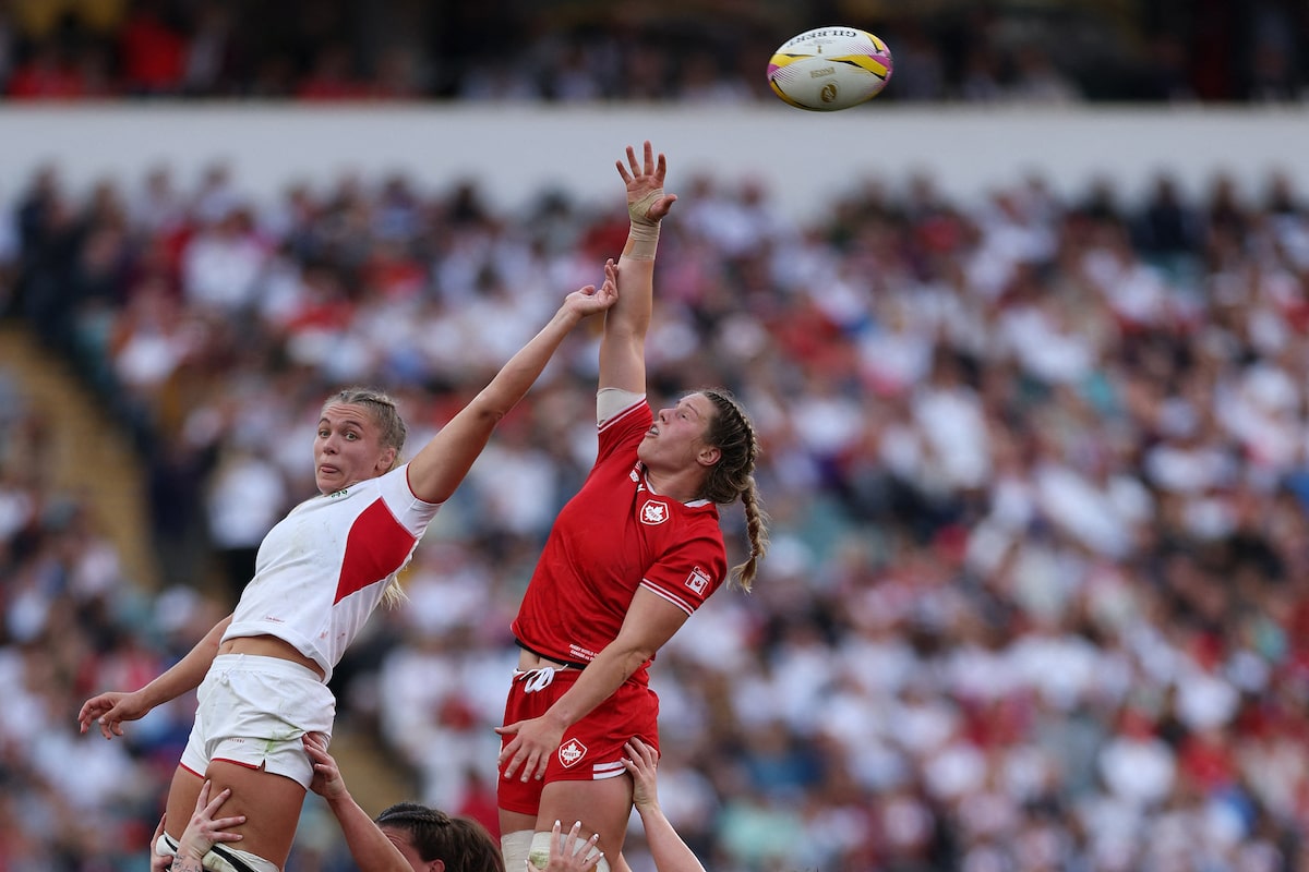 Le Canada tombe à l'Angleterre de premier rang en finale de la Coupe du monde de rugby féminine