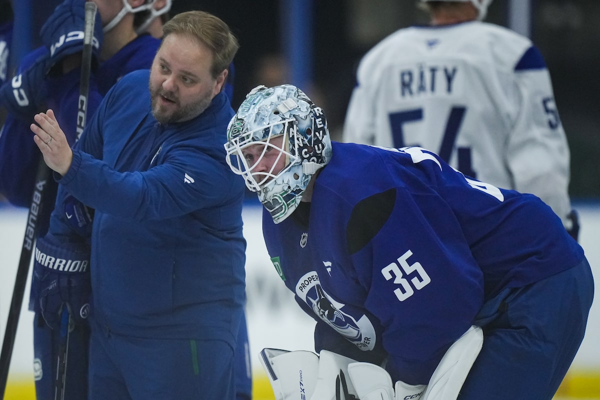 Le gardien des Canucks Thatcher Demko plus fort physiquement, se dirigeant mentalement dans la nouvelle saison