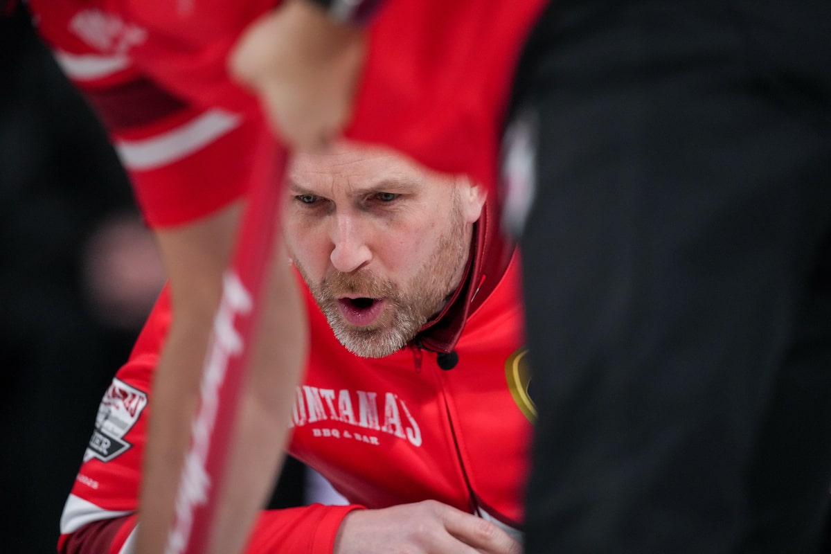 Le légendaire Skip Brad Gushue, prêt à prendre sa retraite à la fin de la saison, pèse sur Rock League Pitch