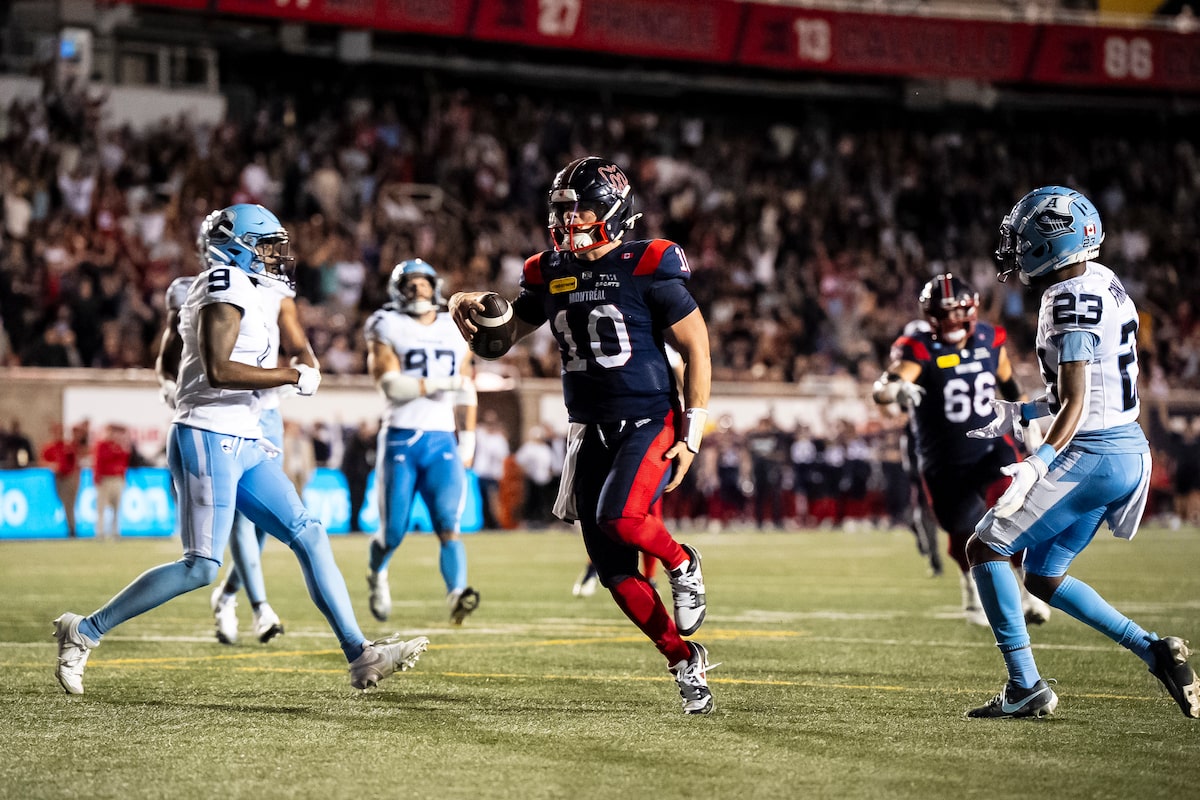 Les Alouettes QB Davis Alexander s'attendent à commencer vendredi après avoir pratiqué avec la première équipe