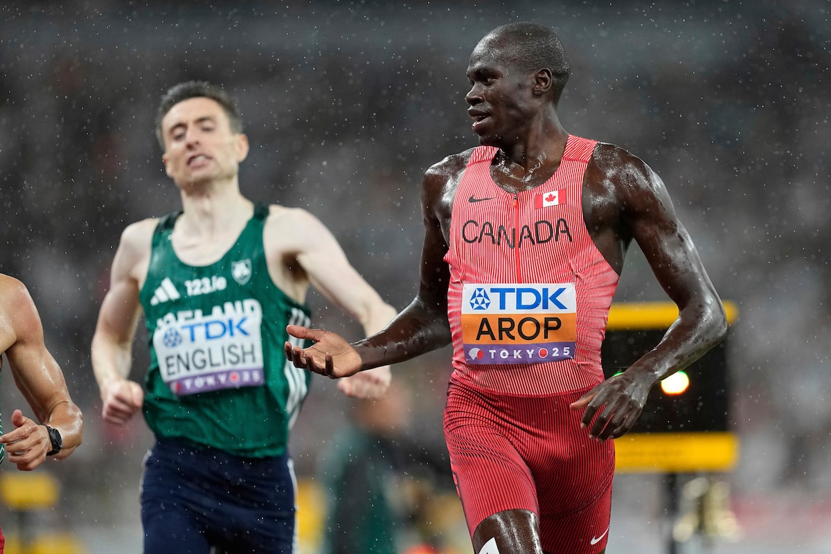 Marco Arop au Canada se qualifie pour la finale de 800 mètres aux championnats du monde