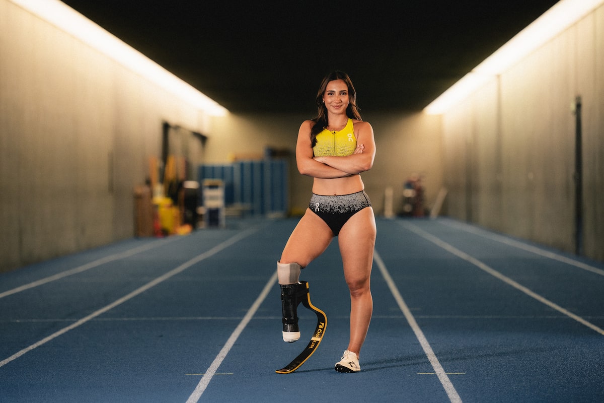 Marissa Papaconstantinou court vers l'or paralympique