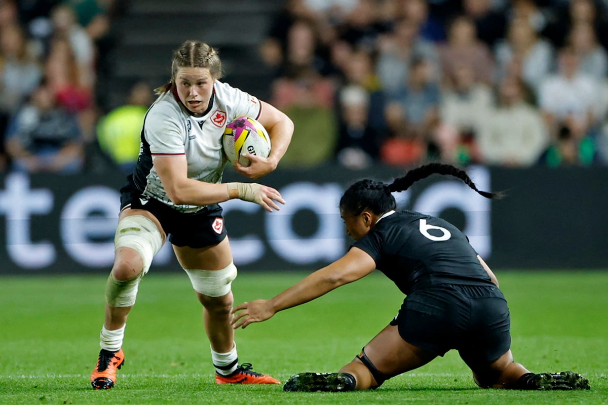 Sophie de Goede du Canada nominée pour le joueur de rugby mondial de l'année féminin