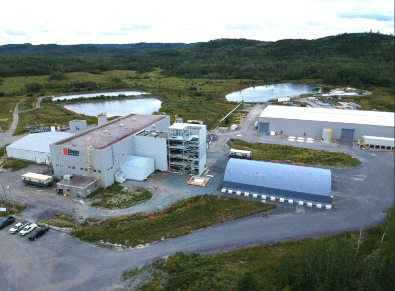 Electra entièrement financé pour faire avancer la construction d'une raffinerie de cobalt à Témiscamingue