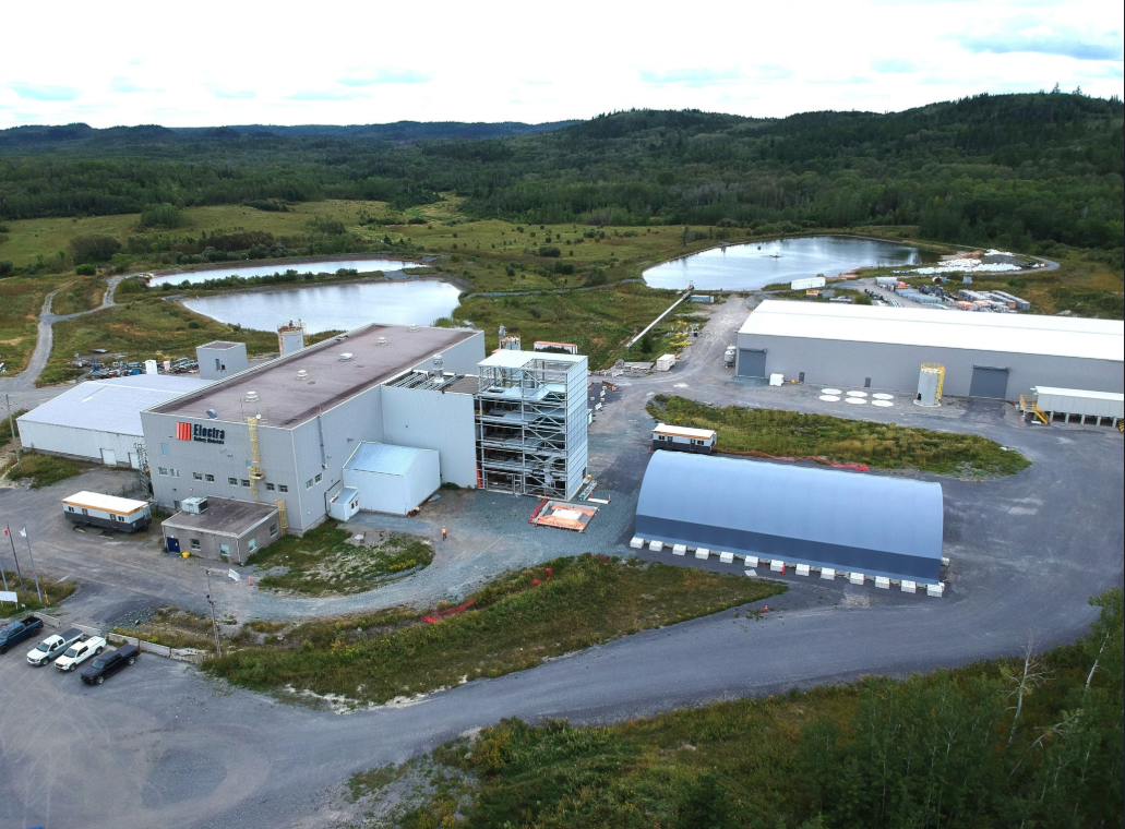 Electra entièrement financé pour faire avancer la construction d'une raffinerie de cobalt à Témiscamingue