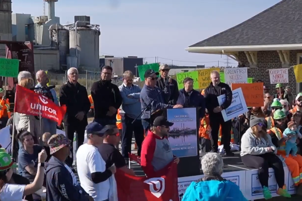 Le groupe de l'industrie exhorte Ottawa, Queen's Park à travailler ensemble pour garder le papier Kap à flot