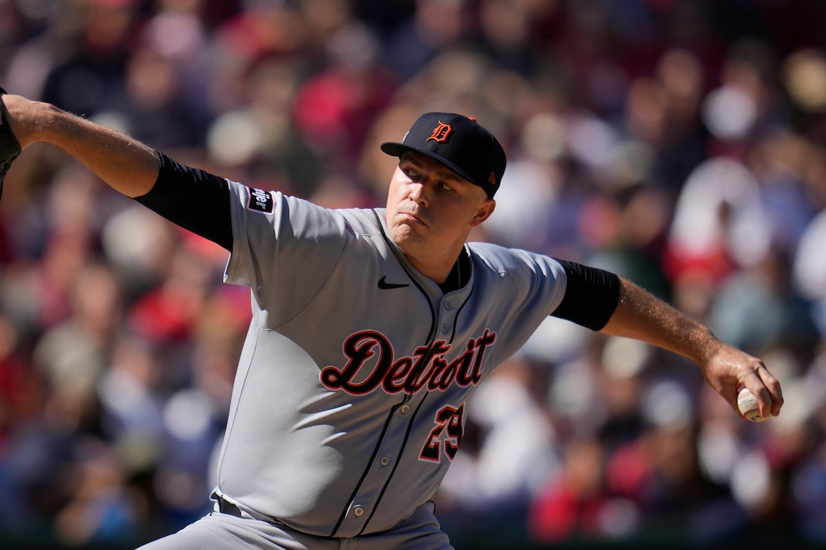 Les 14 retraits au bâton de Tarik Skubal propulsent les tigres passés dans les gardiens dans le match 1 de la série de jilèges Al