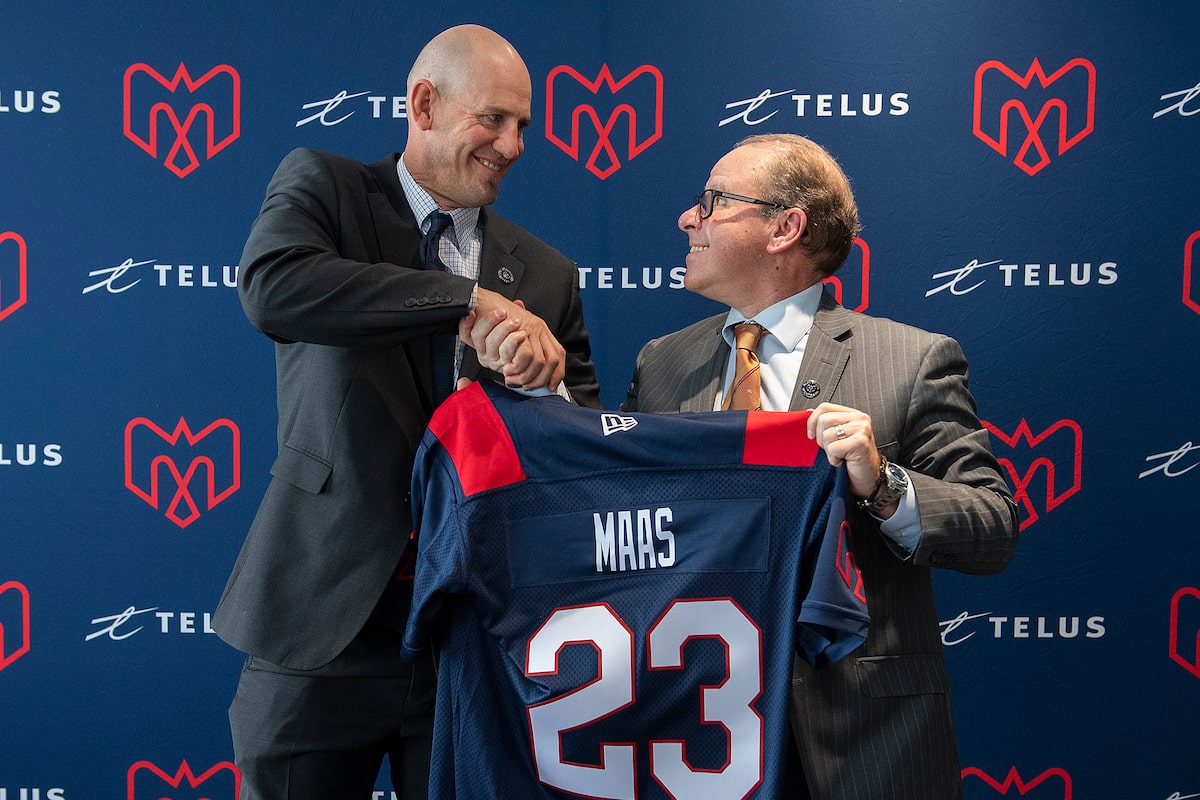 Les Alouettes embauchent le directeur général Danny Maciocia et l'entraîneur-chef Jason Maas pour des prolongations de deux ans