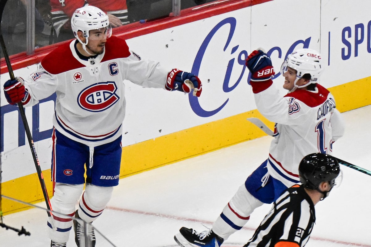 Les Canadiens battent les Blackhawks 3-2 après le but tardif de Guhle