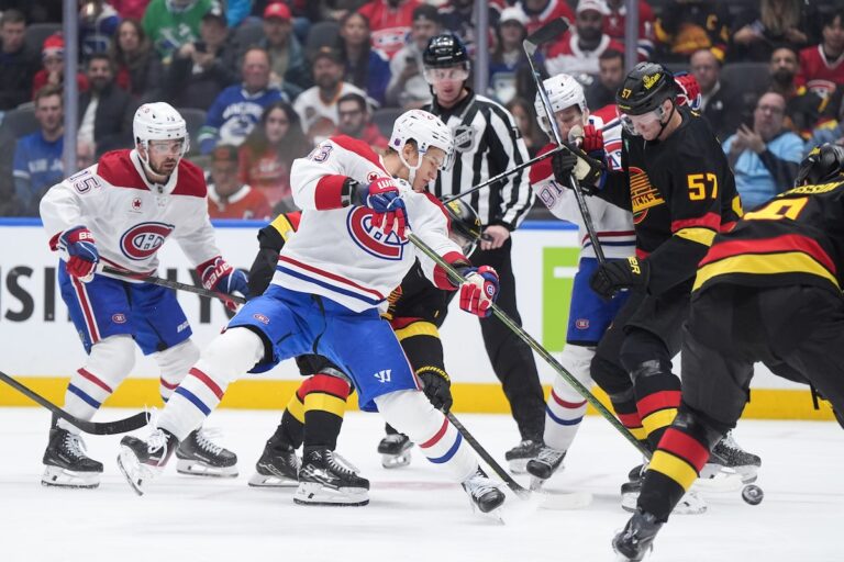 Les Canadiens reviennent pour une victoire de 4-3 contre les Canucks