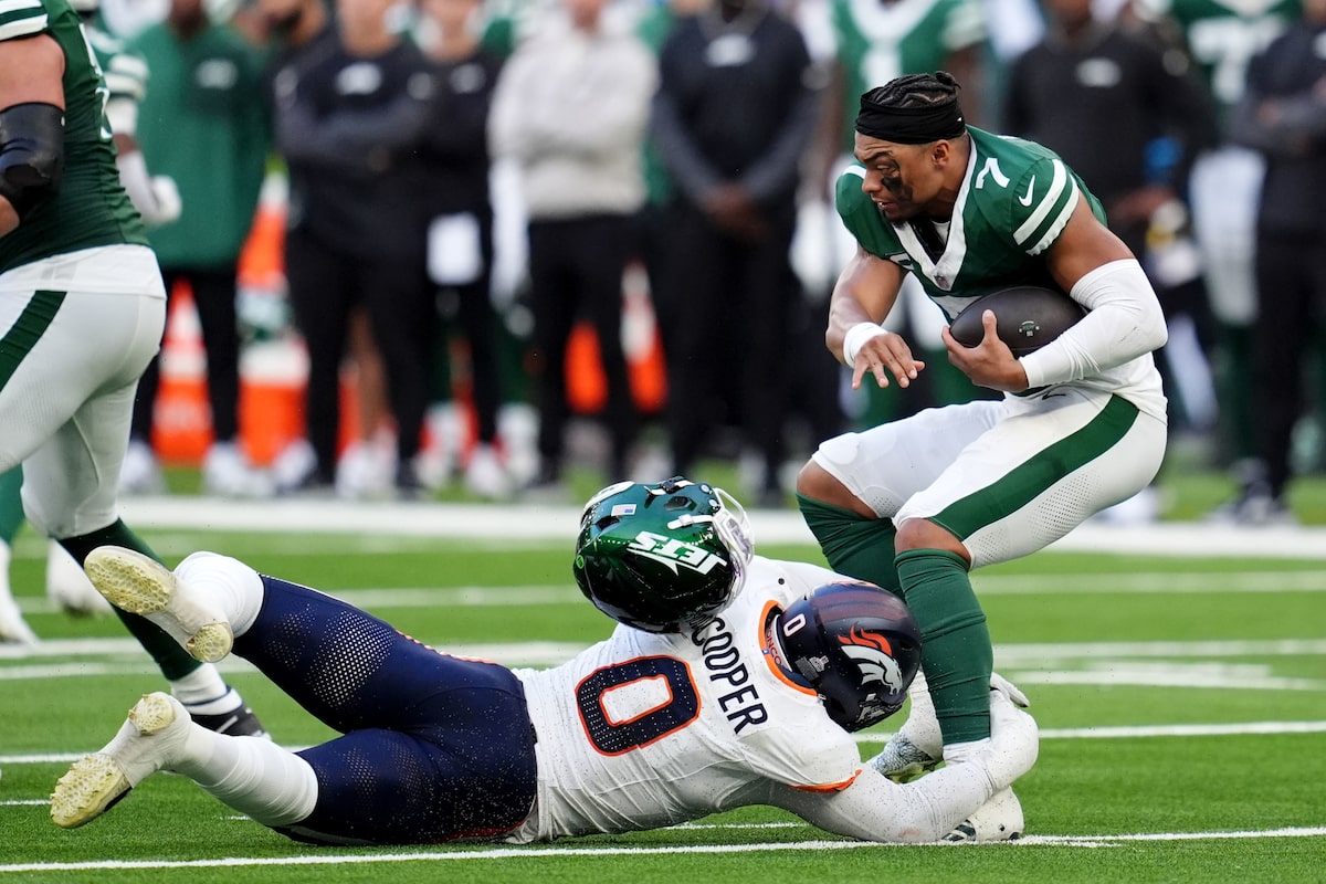Les Jets tombent à 0-6 après une misérable performance contre les Broncos à Londres