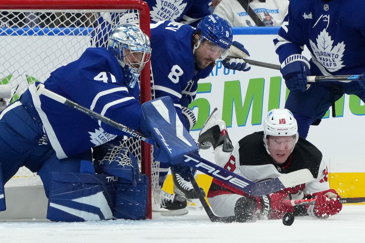 Les Leafs clôturent leur match à domicile de cinq matchs avec une défaite de 5-2 contre les Devils