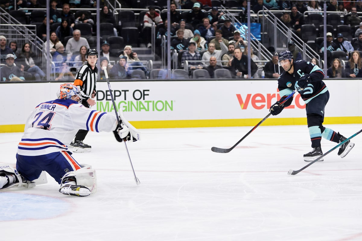 Les Oilers d'Edmonton perdent 3-2 face au Seattle Kraken