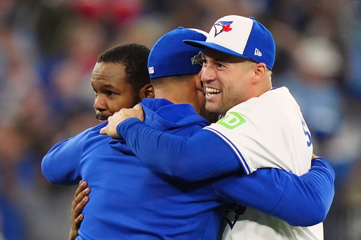 Les membres de la famille des Blue Jays montrent qu'il y a certainement des pleurs dans le baseball