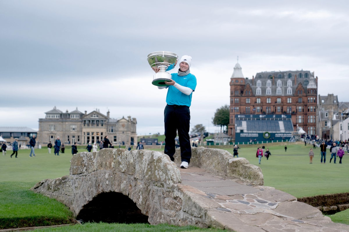 MacIntyre obtient une photo parfaite Ryder Cup Homecoming, gagnant des liens Dunhill en Écosse native