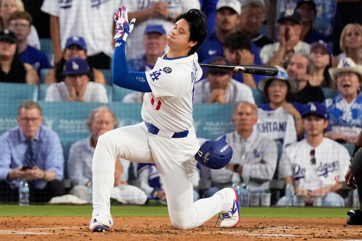 Ohtani pourrait être utilisé comme ouvreur ou même comme voltigeur si les Dodgers peuvent forcer le match 7