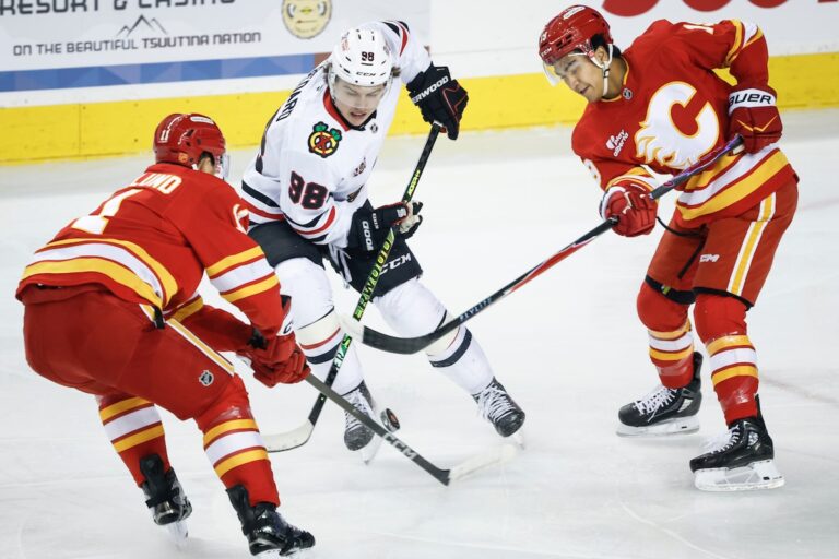 Bédard a un but et 3 passes décisives alors que les Blackhawks de Chicago battent les Flames de Calgary 4-0