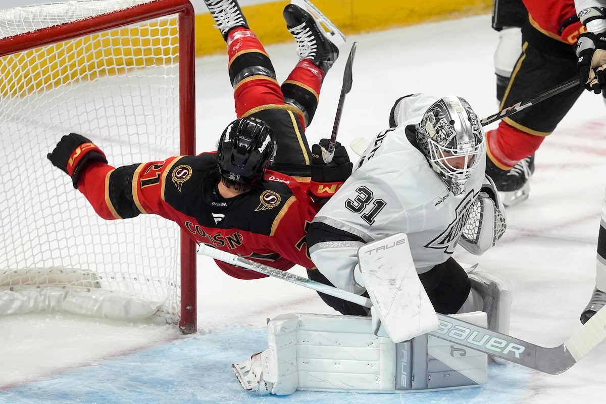 Forsberg a joué un rôle clé dans la victoire 1-0 des Kings contre les Sénateurs